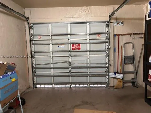 Inside of Garage