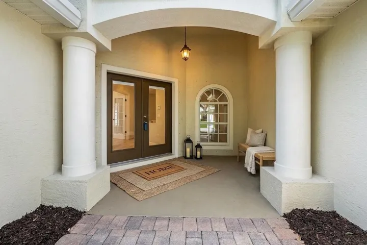 Front porch virtual staging
