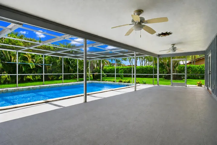 view of pool