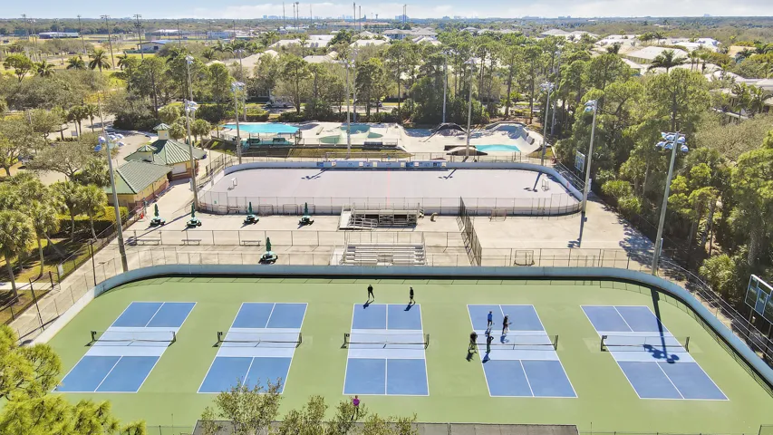Aerial - Pickleball and Skate Park