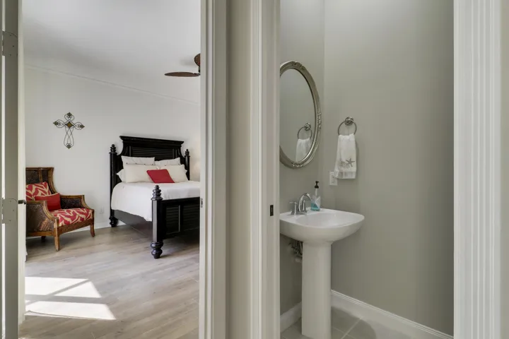 Second Bedroom and half bath