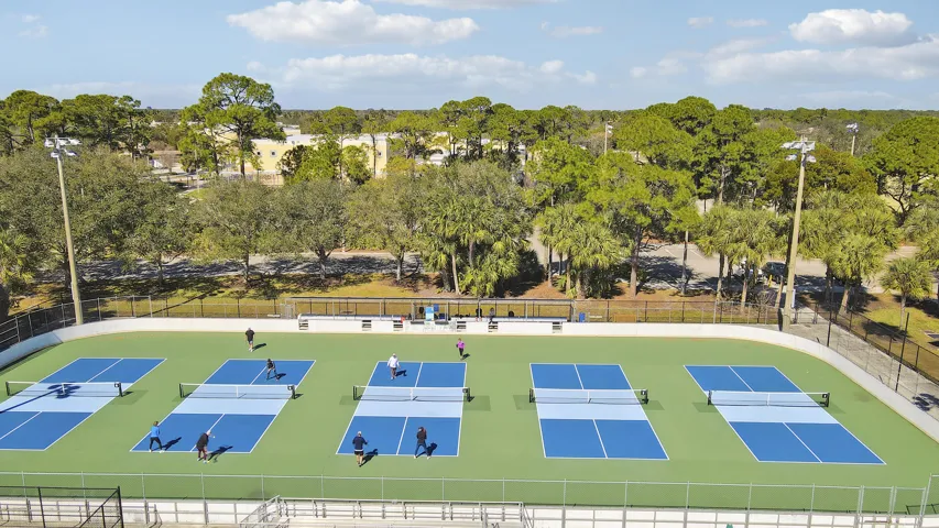 Aerial - Abacoa Park - Pickleball