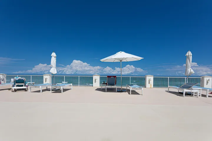 Pool Area/ Private Beach entrance