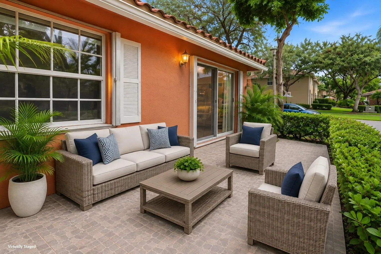 Patio - Virtually Staged Text