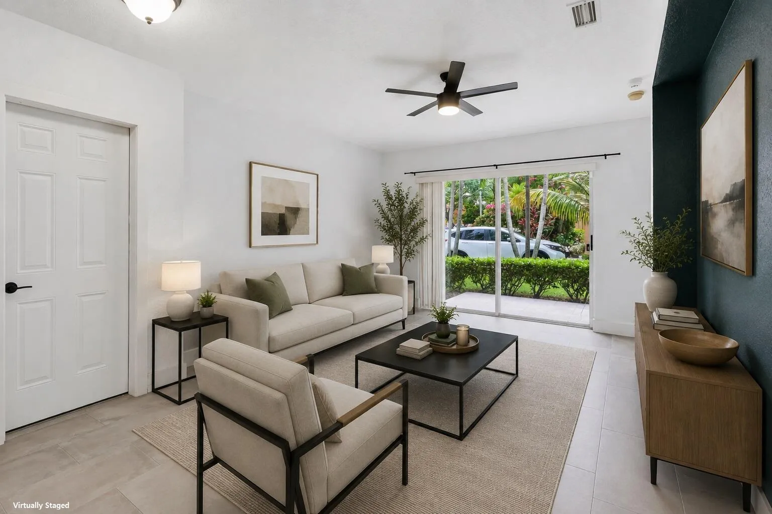 Living Room 2 - Virtually Staged Text
