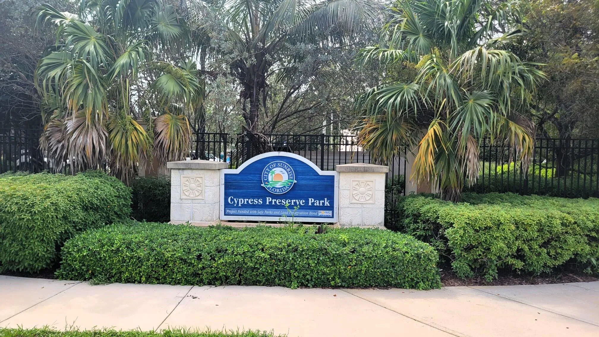 Park right outside Community