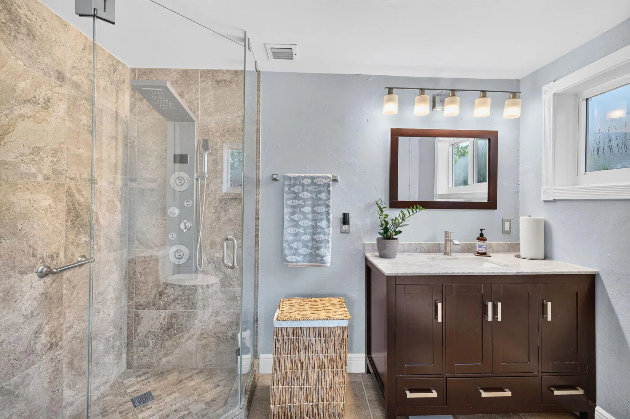 Spacious bathroom# 1