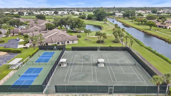 New pickle ball and 4 Hartru Clay tennis courts will keep you in your game.