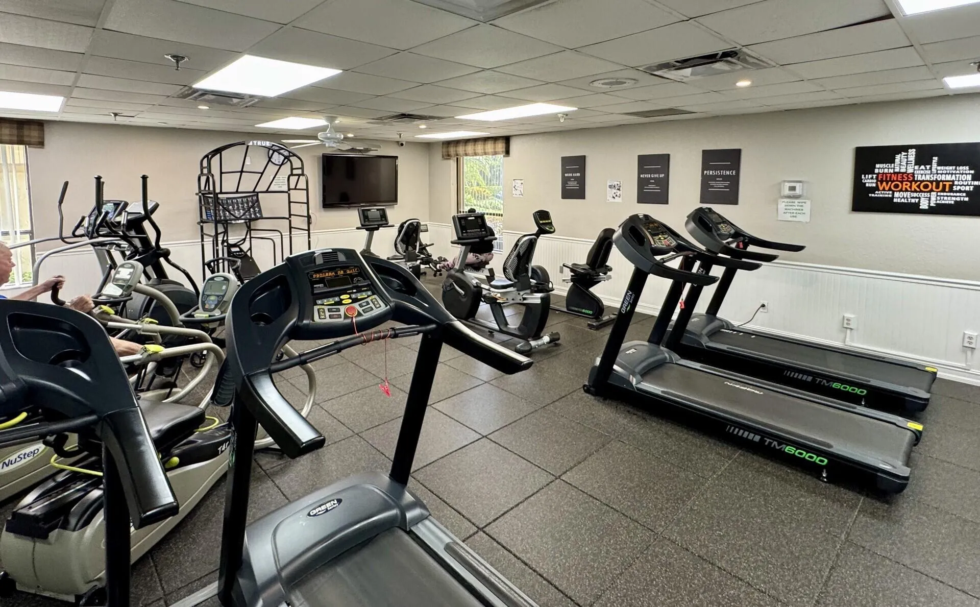 Fitness Center Treadmills