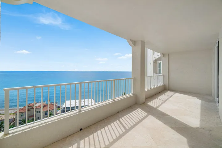 TWO LARGE BALCONIES ONE TO VIEW THE OCEAN & THE OTHER THE INTRACOASTAL & CITY!