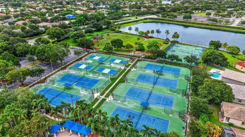 Tennis, Pickleball, Basketball, Walking Trail, Pool, waterfront amenities.