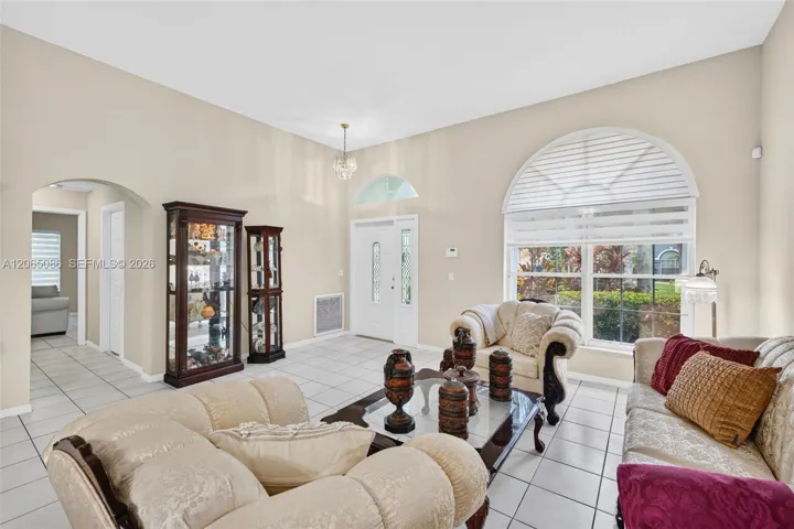 Open dining / living room area