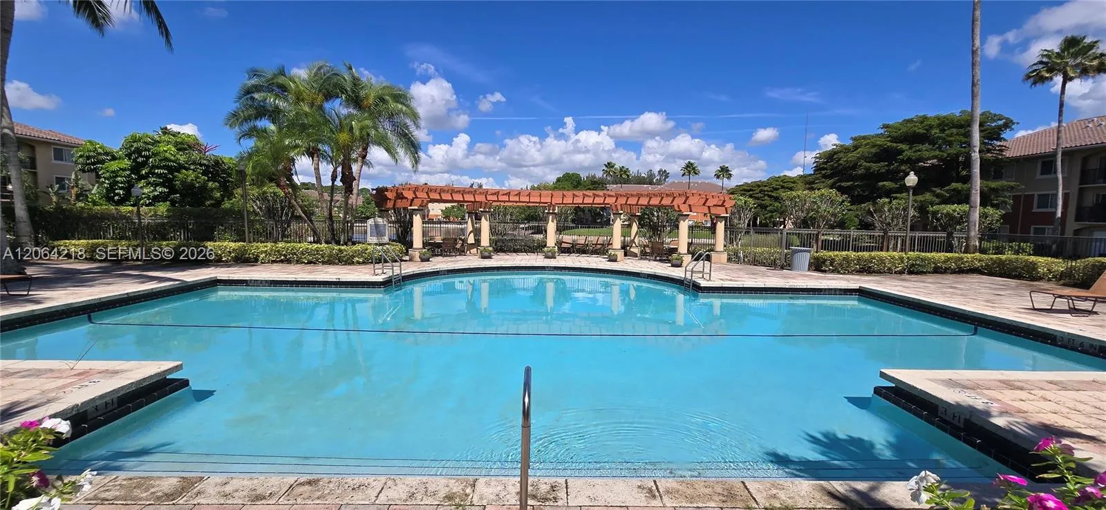 Resort style pool