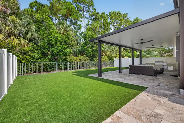 Fenced in Backyard