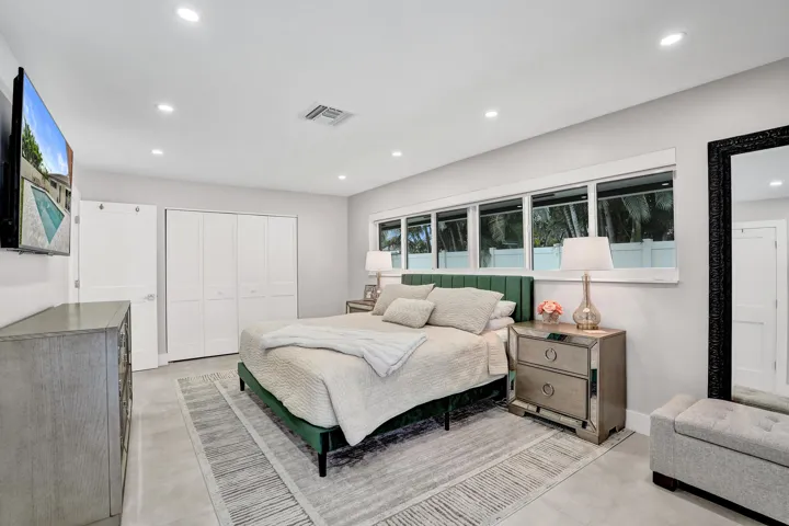 Master bedroom...large walk in closet not shown