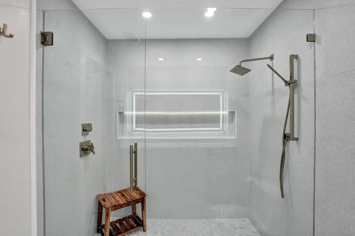 Master bath shower