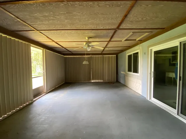 Screened porch