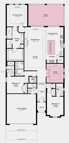 Additional Highlights Include: tray ceiling package, 4' garage extension, pool and spa, impact windows throughout the house, all appliances included, and 8' interior doors.