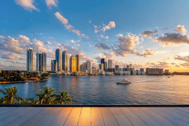 view from pier