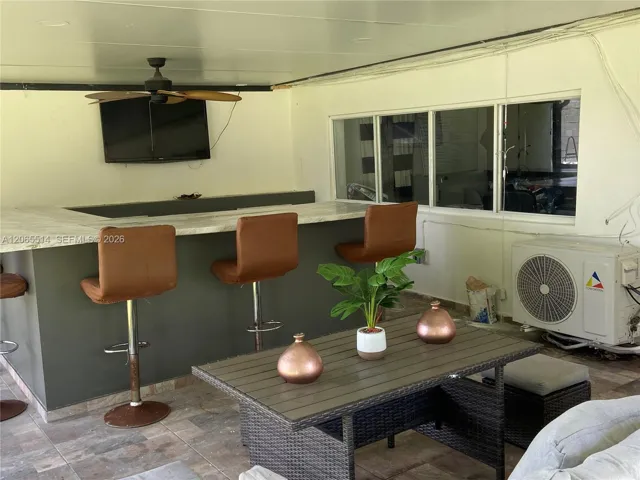 outdoor bar Area