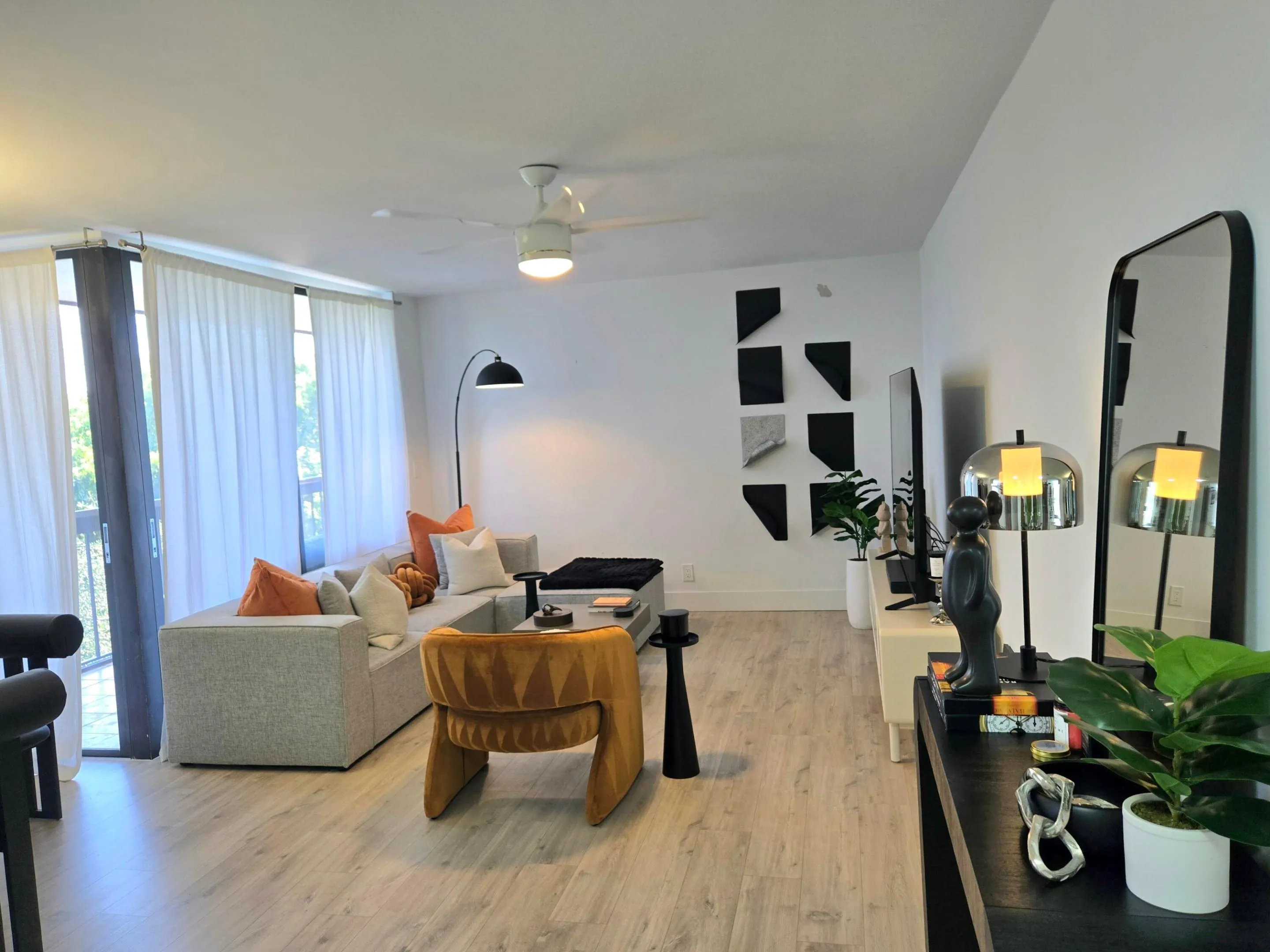 egret - living room