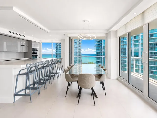 DINING AND KITCHEN OCEAN VIEW