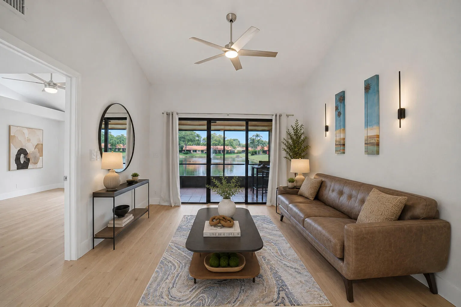 Virtual Staging Livingroom