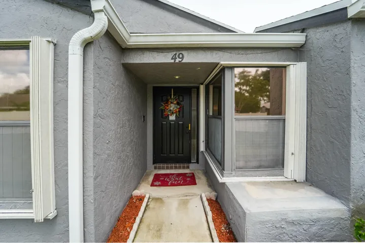 Covered Front Entrance