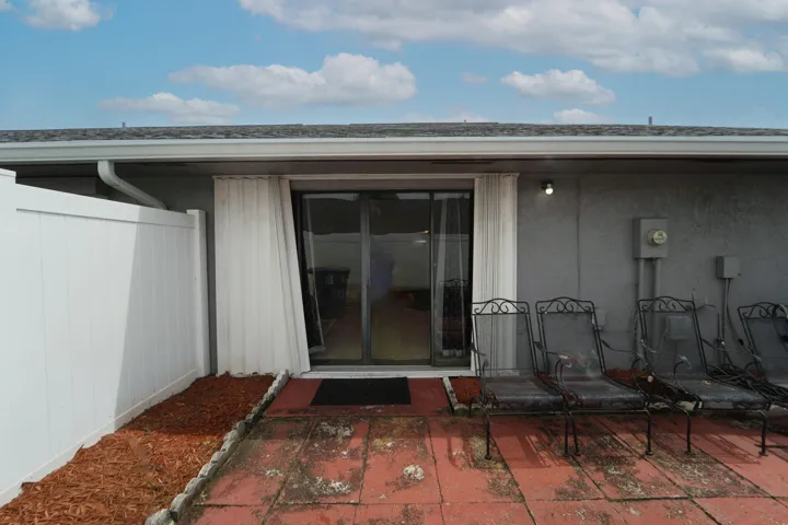 Exit from Sunroom to Patio