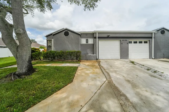 Driveway for Two Vehicles and Garage