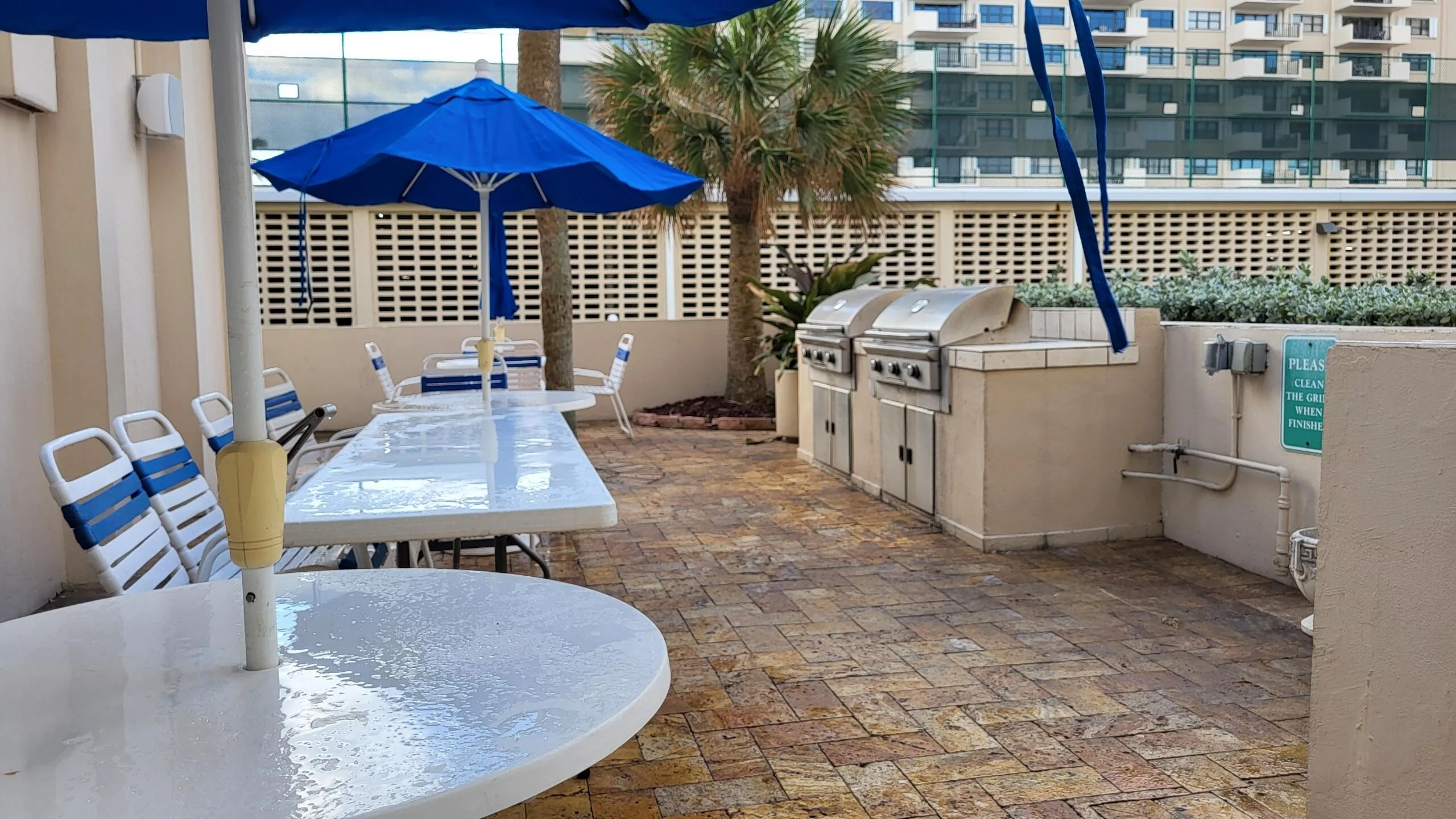 BBQ area