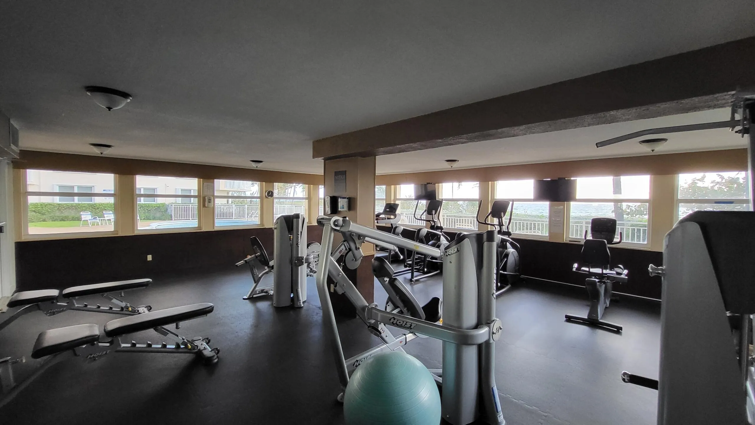 GYM with Ocean view