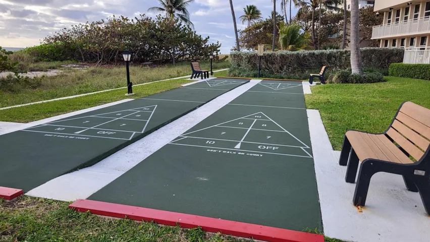shuffle board
