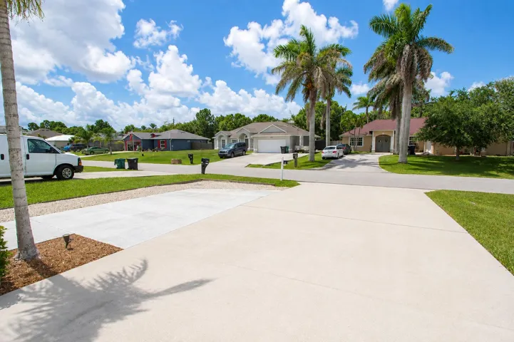 extended driveway