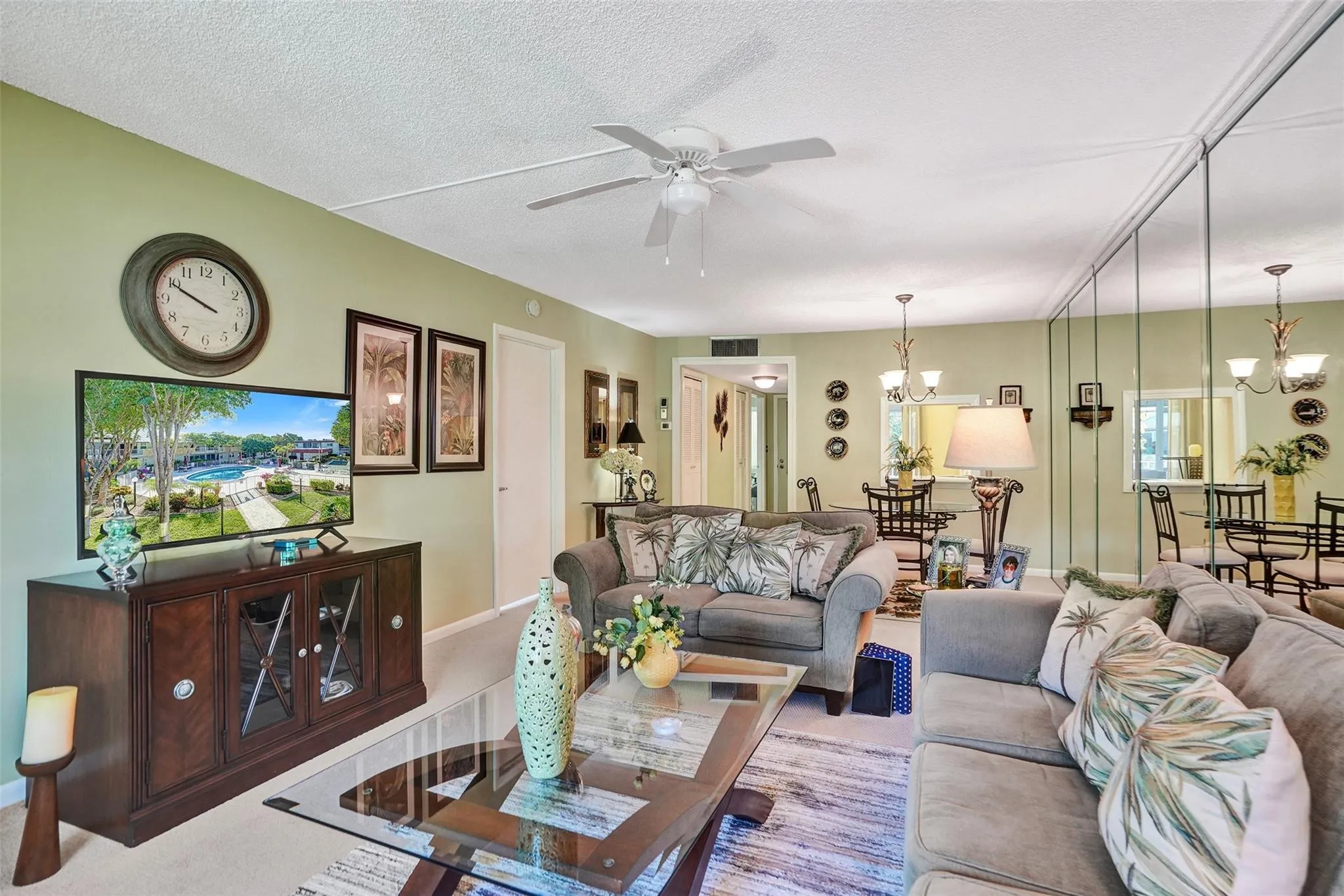 Furnished and perfect for Florida relaxed living.