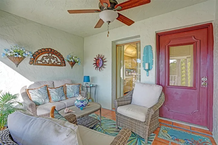 Front entrance to #410 of Monaco Gardens ...Your Sunny Florida Retreat!