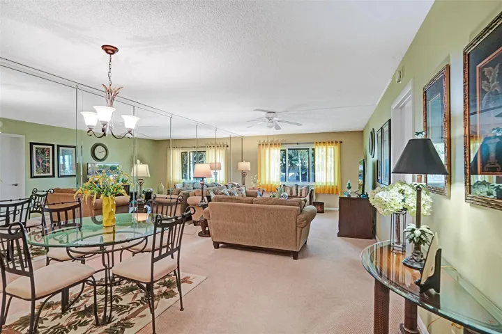 Comfortably furnished-light filled room