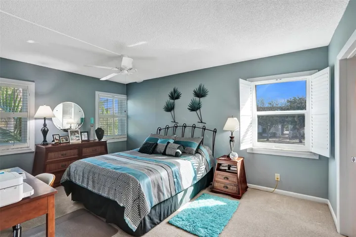Spacious bedroom designed for comfort and relaxation.