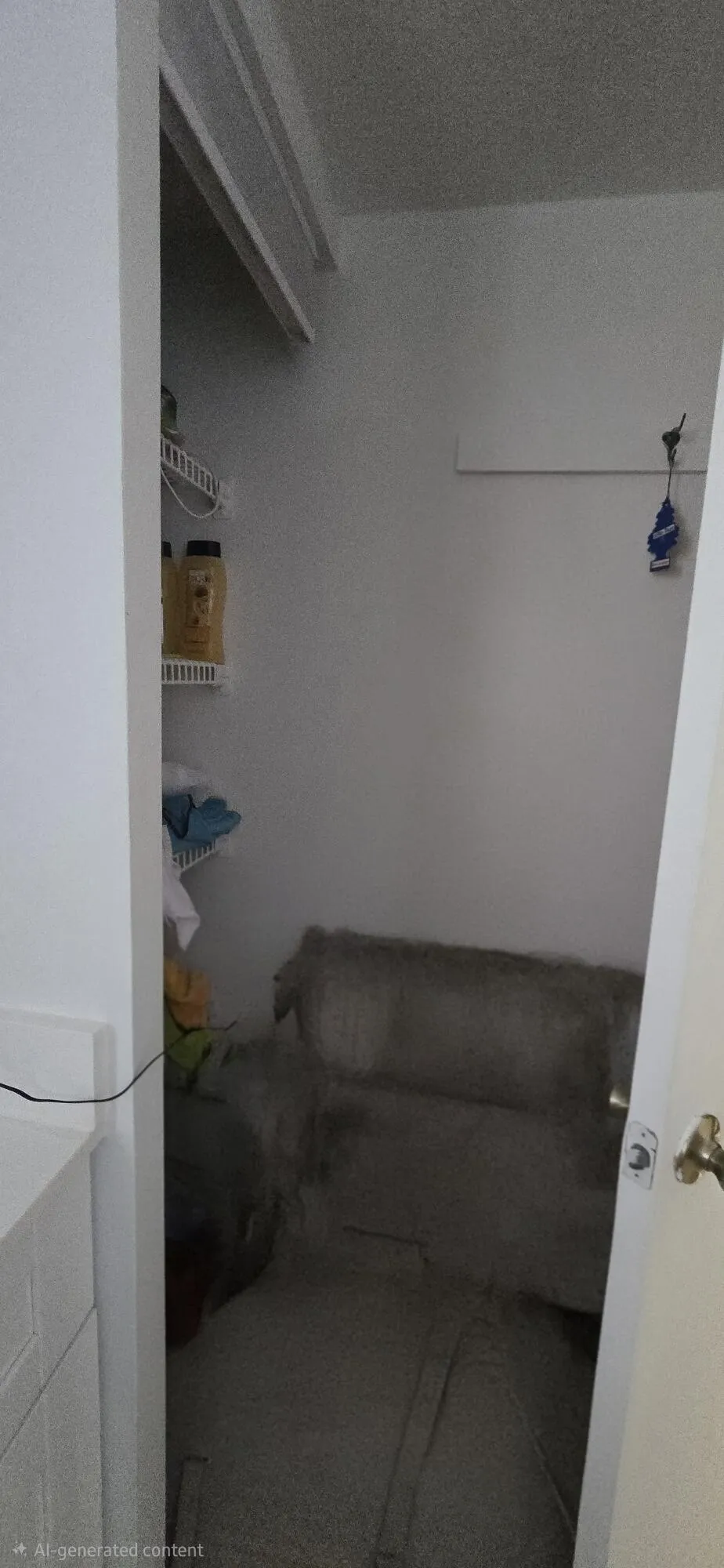 bathroom closet