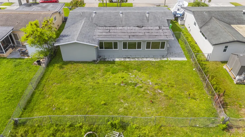 Large fenced lot