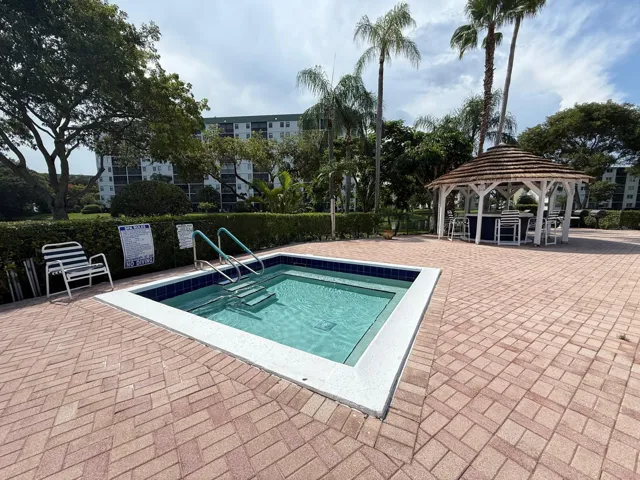 Island Hot tub and Gazebo