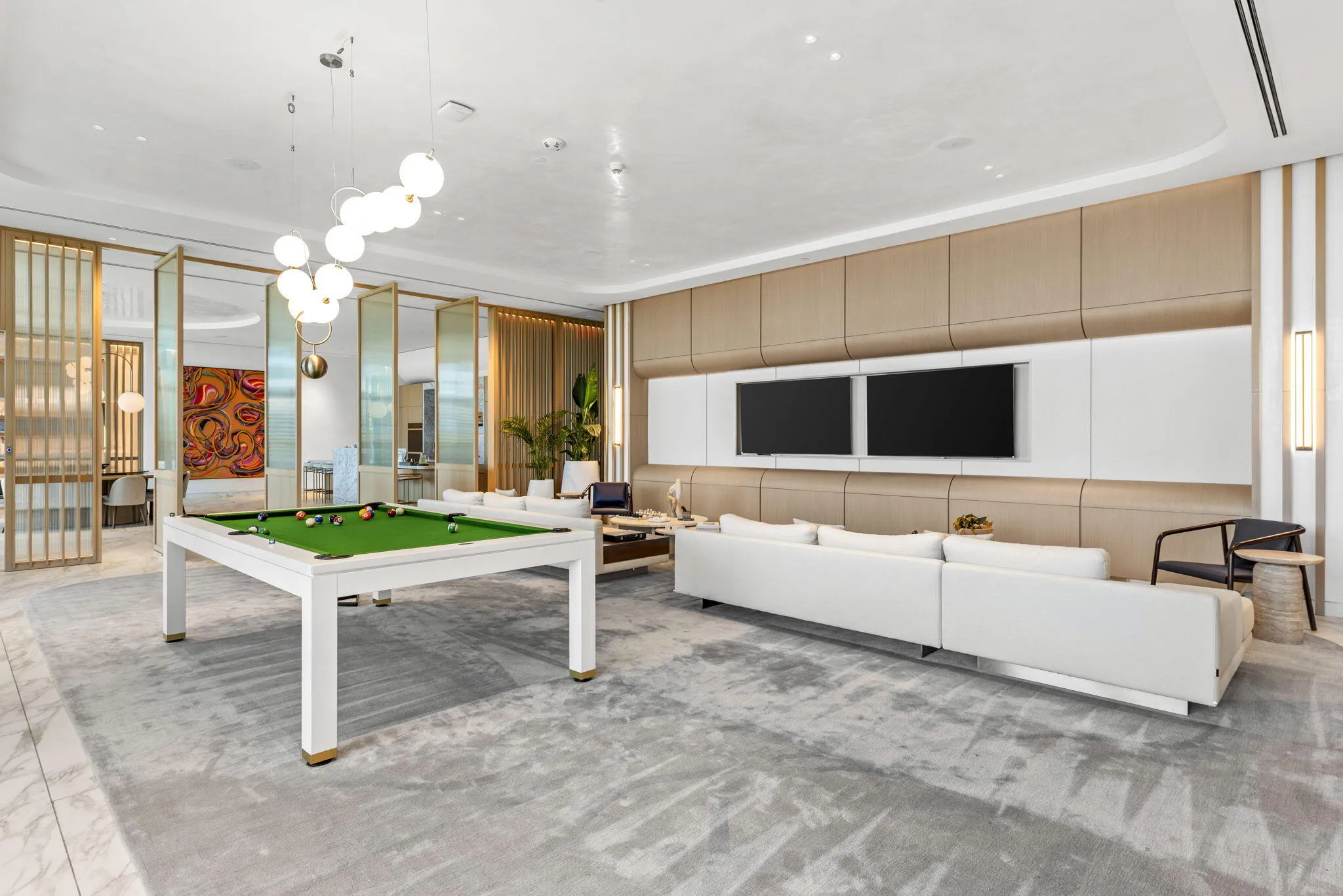 Billiards/TV Room