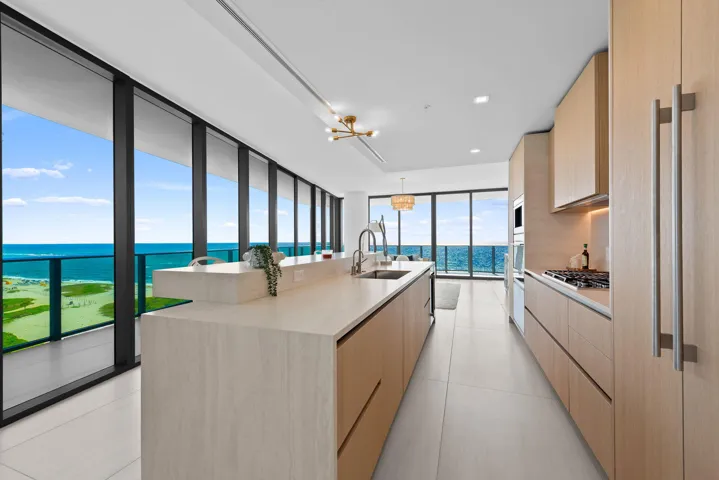 Kitchen and Living Area