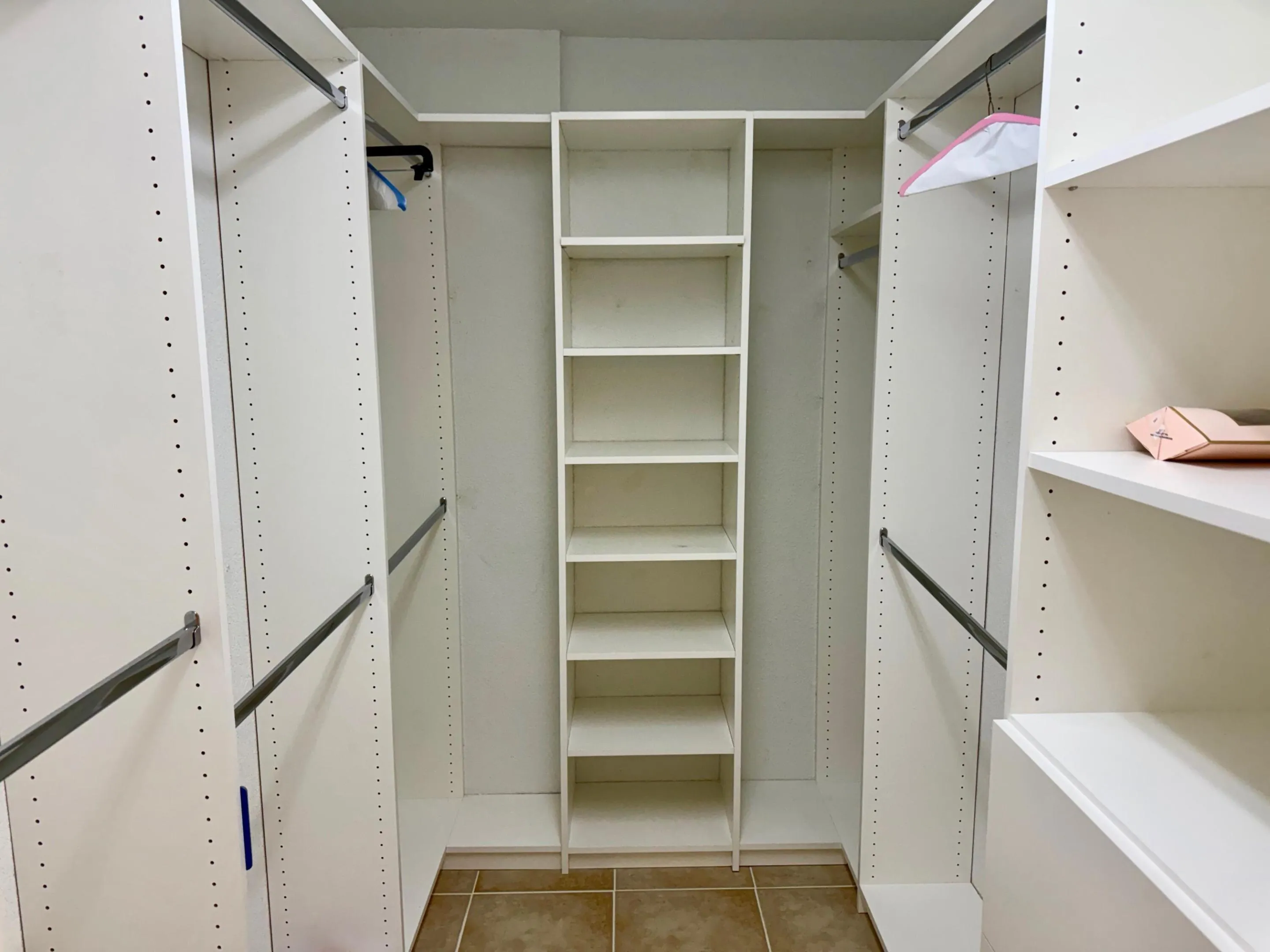 Primary Closet with Built-Ins