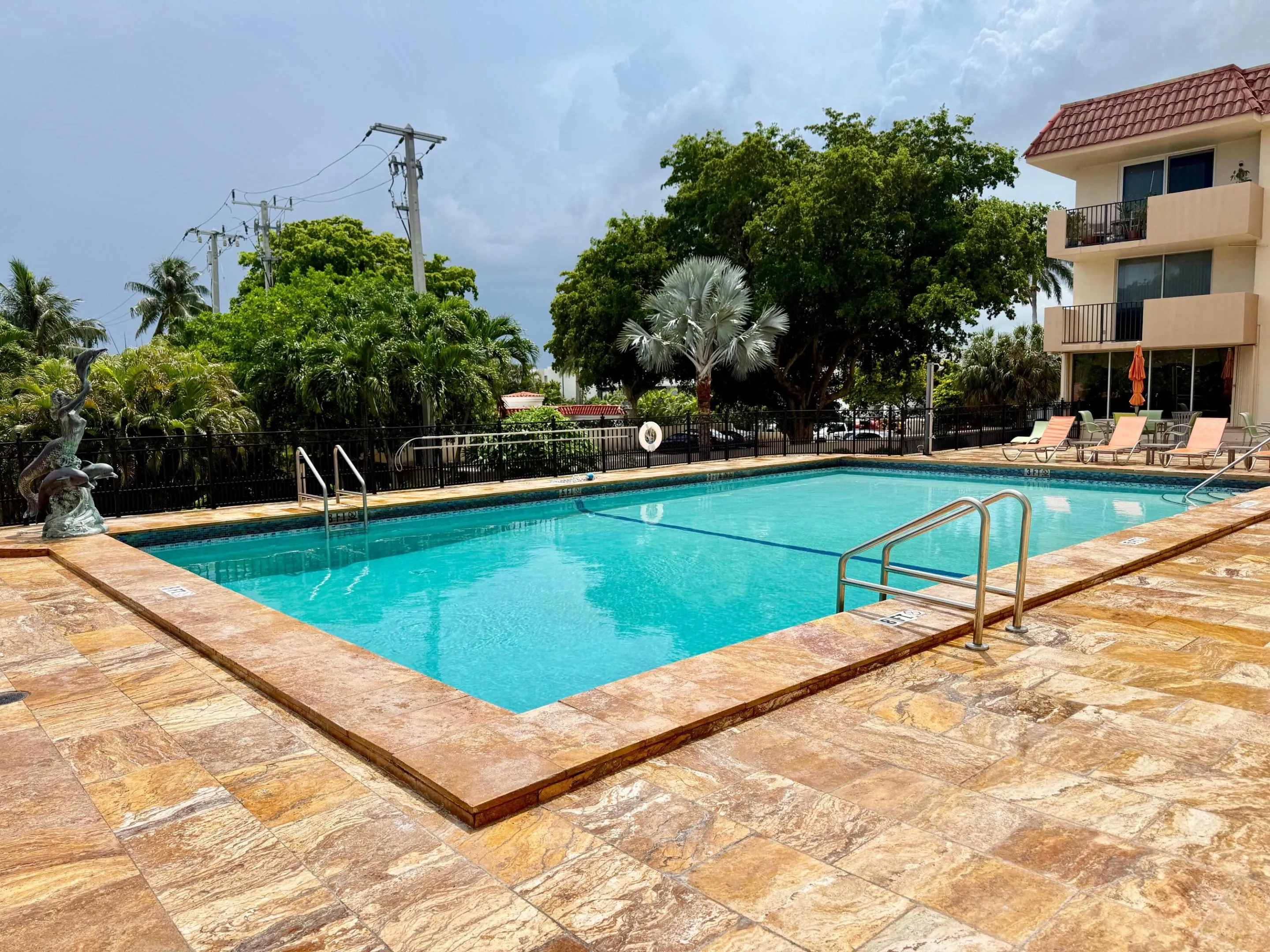Sunny Pool Area