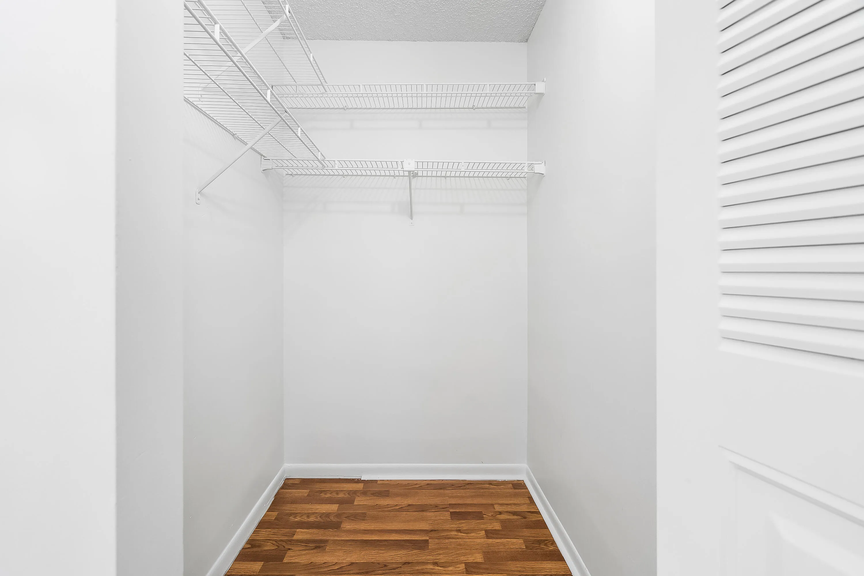 Large and deep guest closet