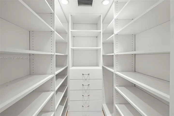 Spacious Walk-In Closet