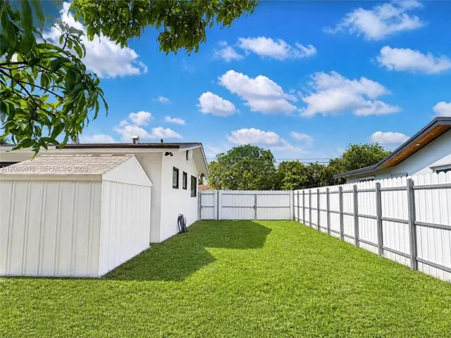 Side of the property