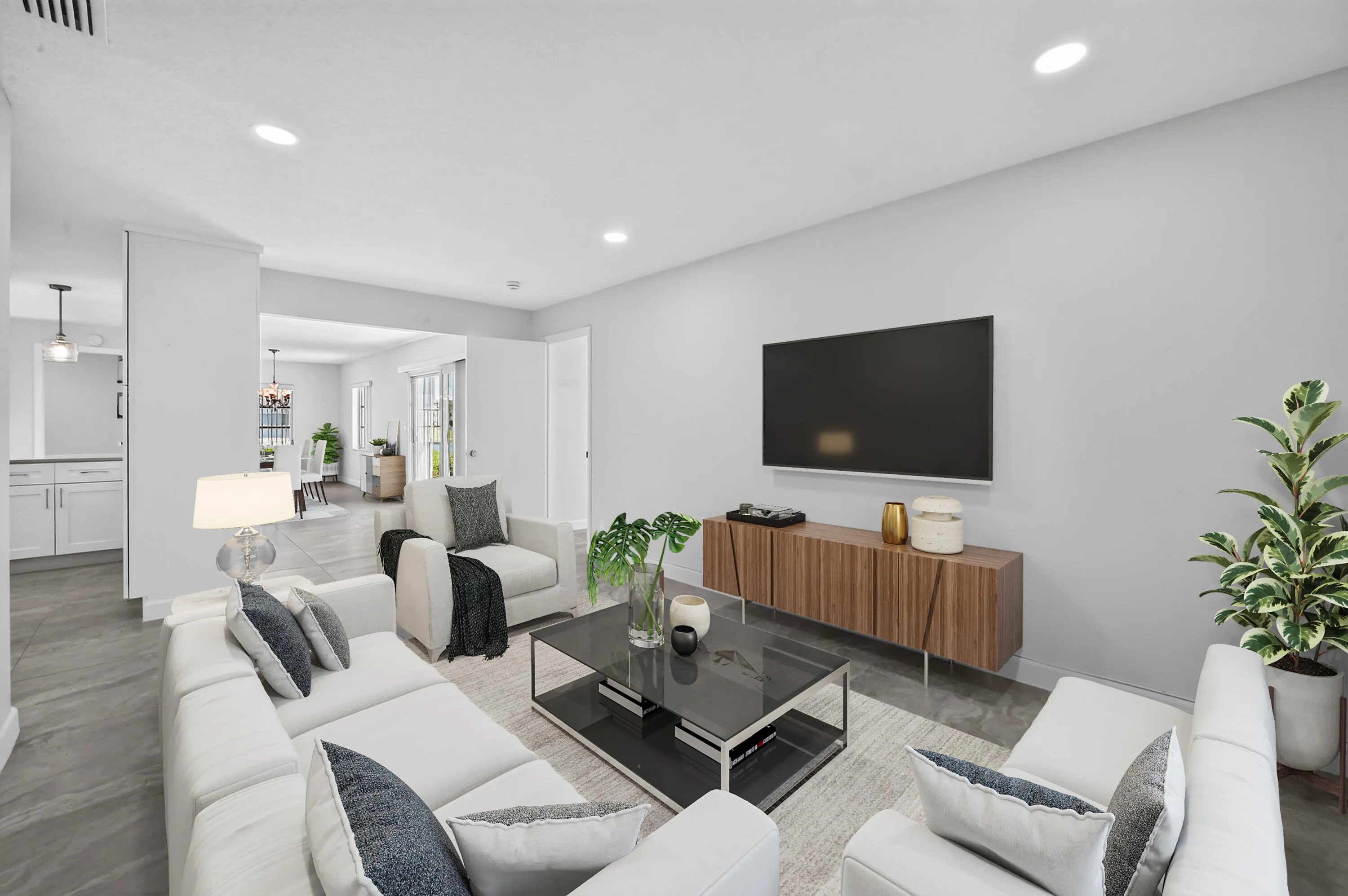 Family Room - VIRTUAL STAGING