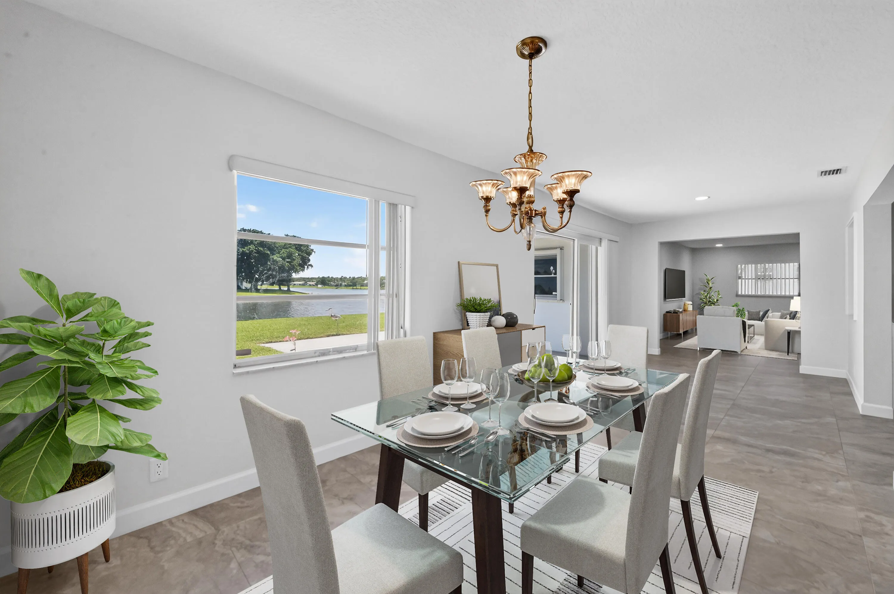 Dining Room - VIRTUAL STAGING
